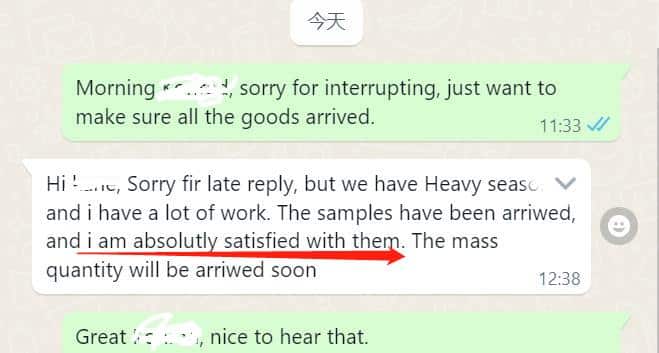 Client says about Suitcase manufacturer