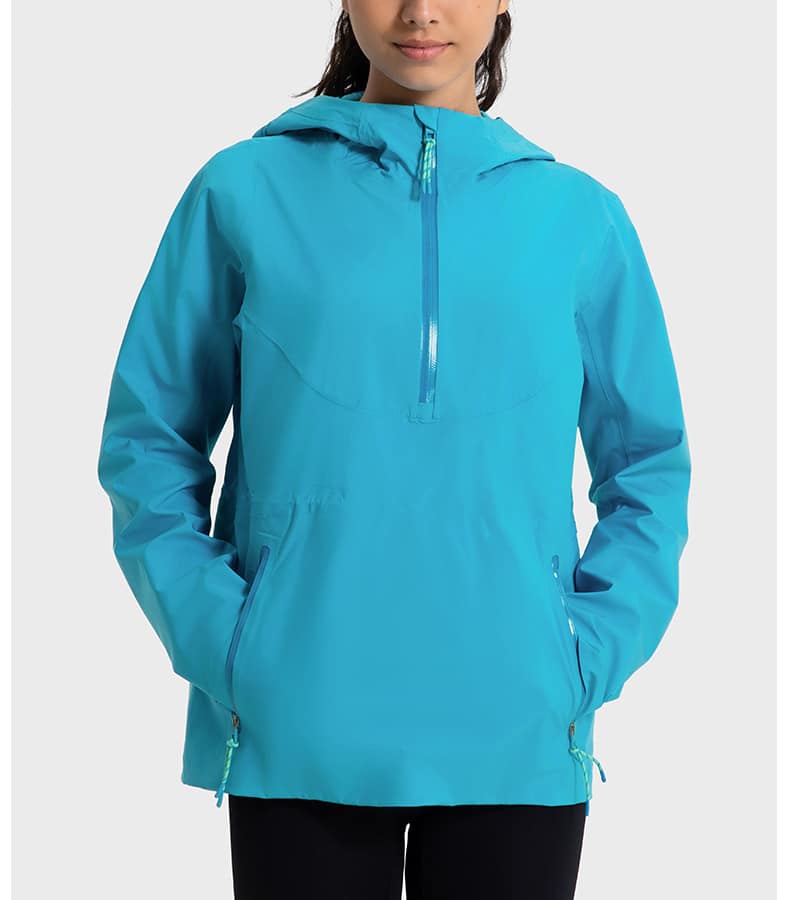 wholesale half zip pullover for running