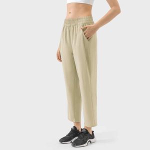 women's straight leg workout pants quick dry athletic pants wholesale