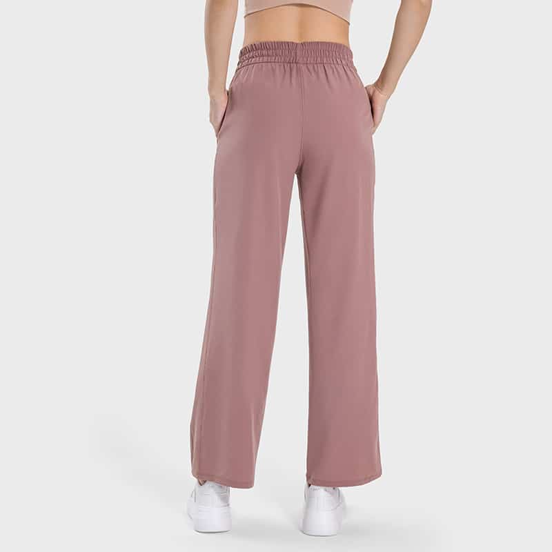 straight leg drawstring sweatpants supplier