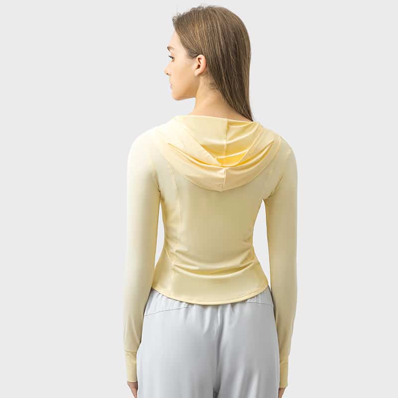 wholesale women's sun protection zip up hoodie