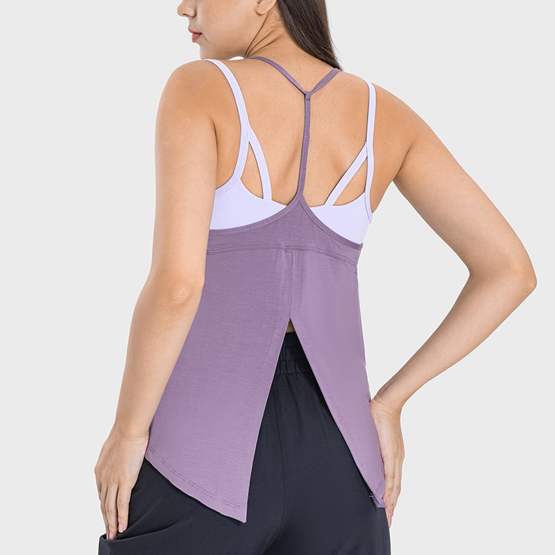 y back open back tank top wholesale