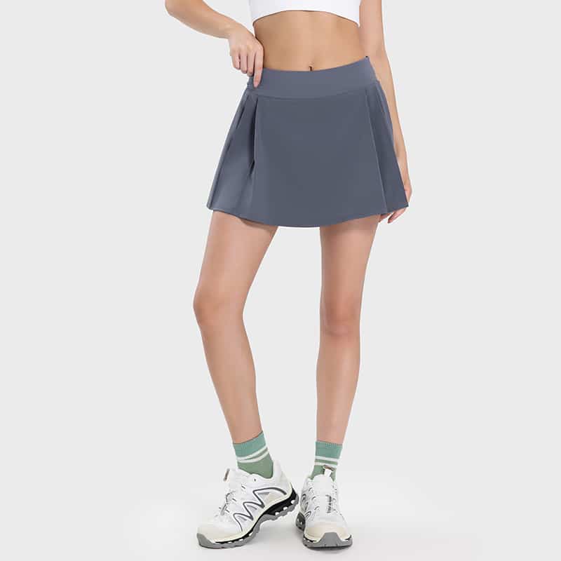 grey tennis skirt built in shorts