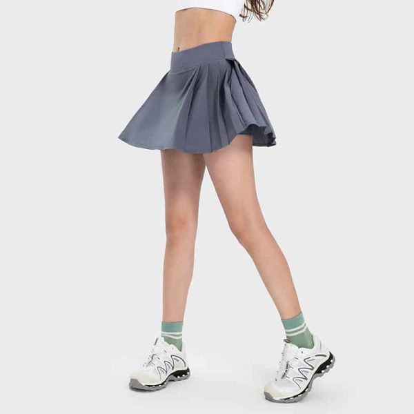 high waist tennis skirt built in shorts