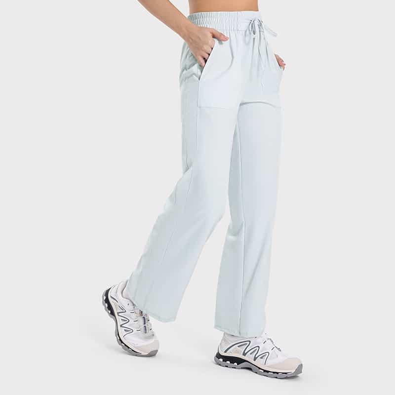 wholesale straight leg drawstring sweatpants quick dry