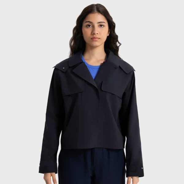 black 3 in 1 waterproof jackets women's