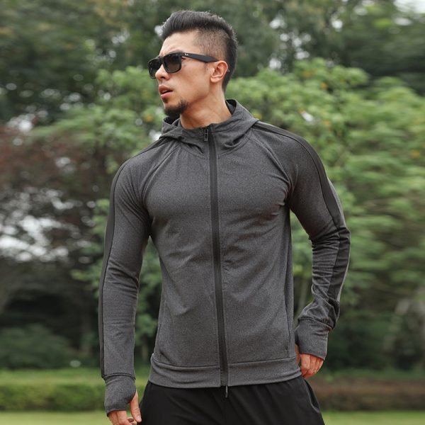 wholesale lightweight mens zip up hoodie