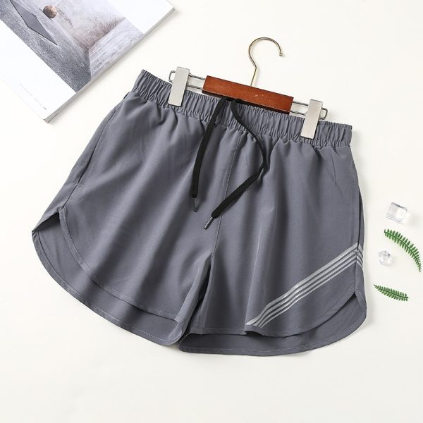 GREY 92 polyester 8 spandex mens shorts