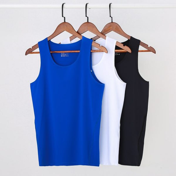 workout stretch tank top mens