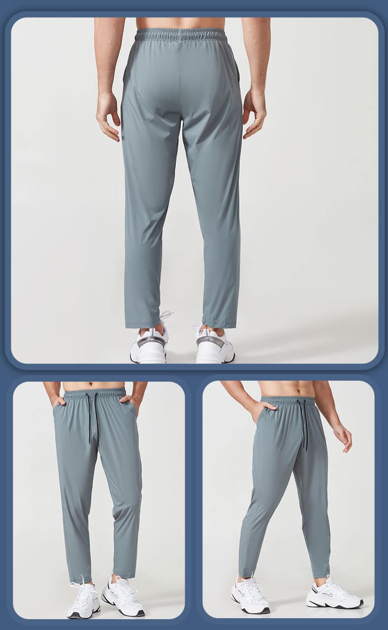 men's nylon lined sweatpants wholesale