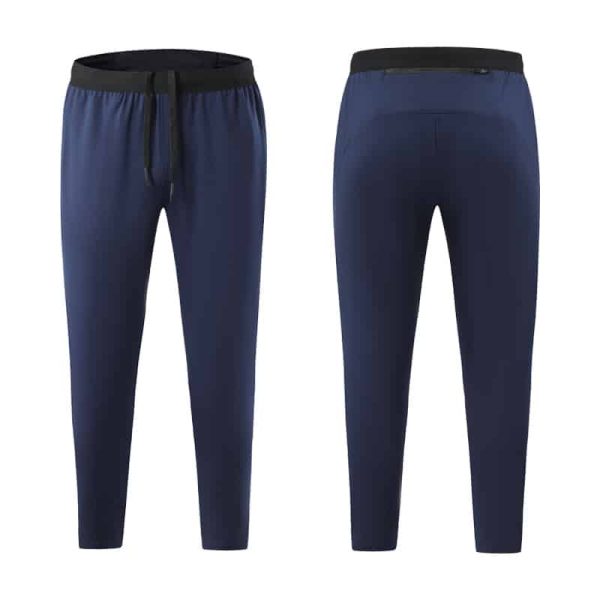 polyester and spandex men's athletic jogger sweatpants