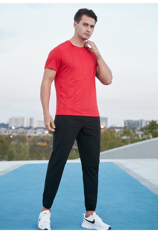 lightweight polyester spandex t shirts mens