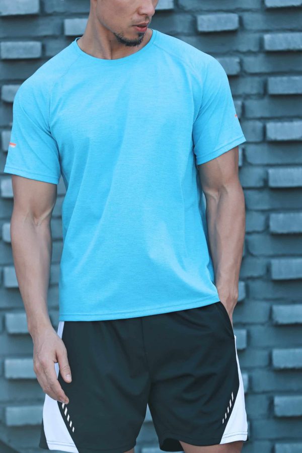 blue mens sports jersey t shirts