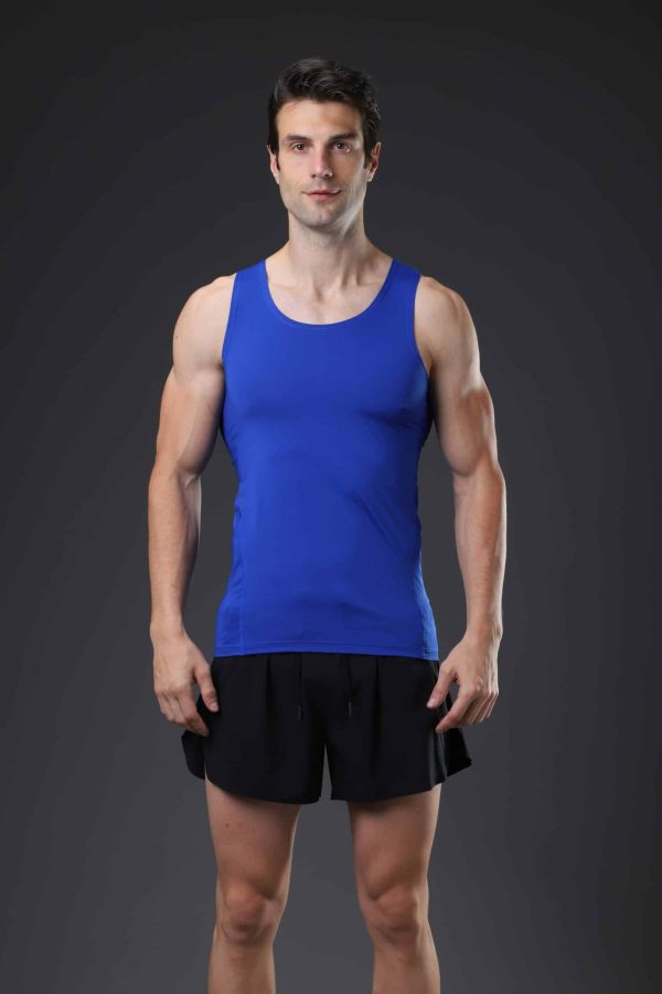 quick dry stretch tank top mens