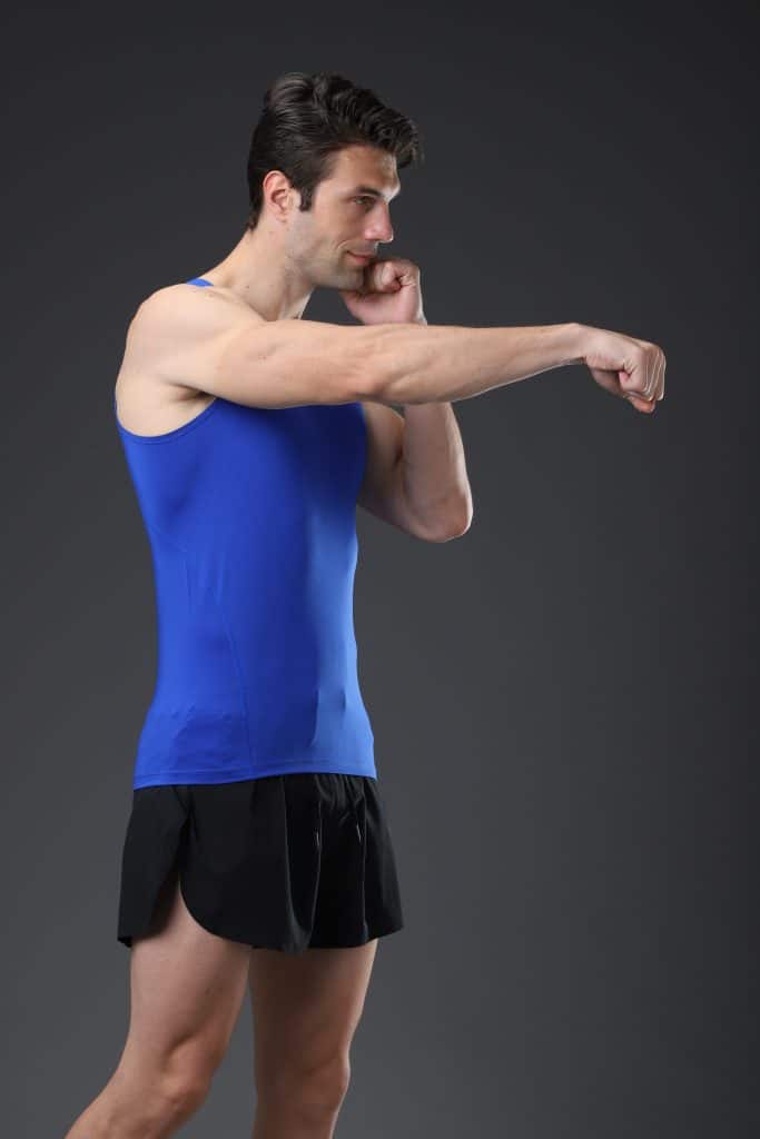 muscle stretch tank top mens