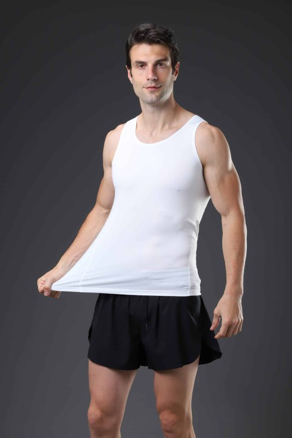 wholesale quick dry stretch tank top mens