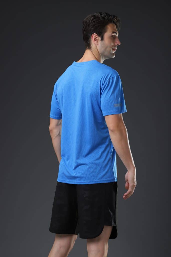 wholesale short sleeve polyester sports t shirts for men