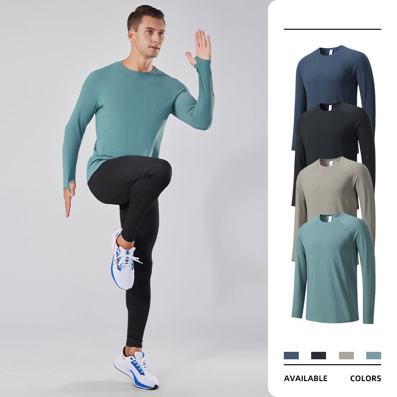 WHOLESALE mens long sleeve sports t shirts