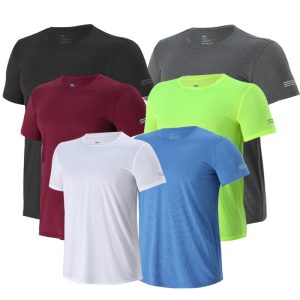 wholesale polyester sports t shirts for men