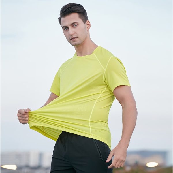 WHOLESALE polyester spandex t shirts mens