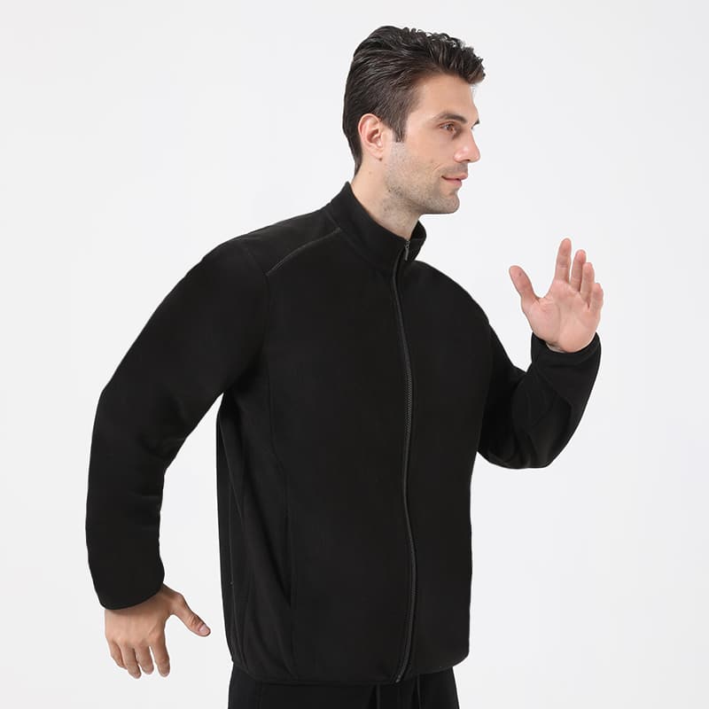 soft mens fleece jackets wholesale supplier