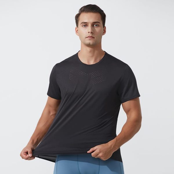 crew neck quick dry t shirts for men