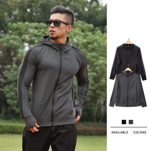 wholesale lightweight mens zip up hoodie supplier