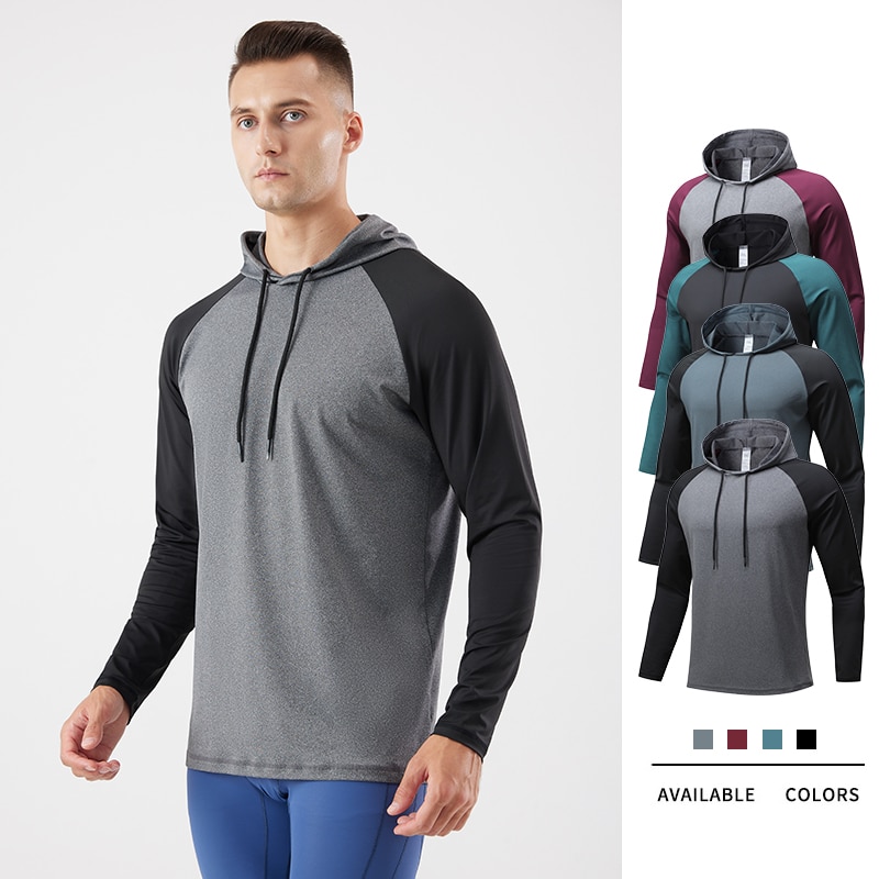 wholesale mens sport shirts long sleeve hoodie