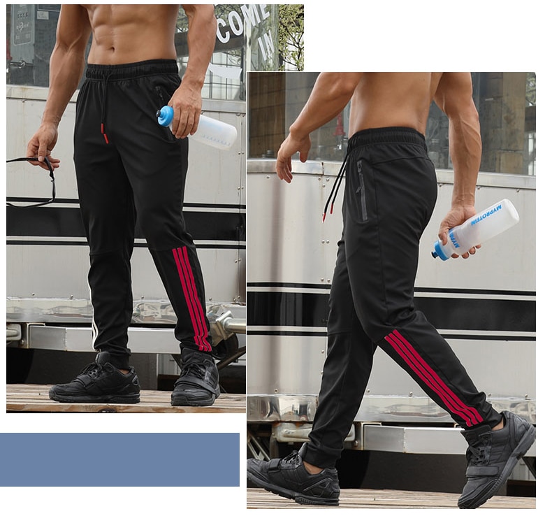 wholesale men's zip pocket sweatpants