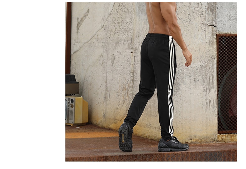 wholesale zip pocket sweatpants for running