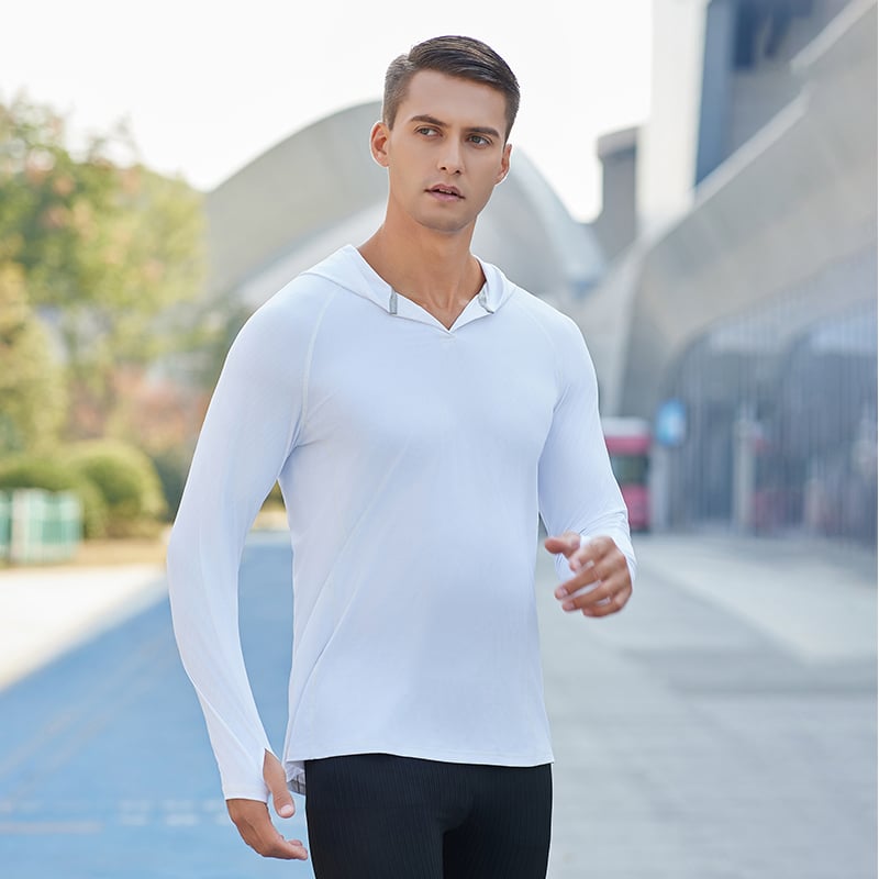 long sleeve sports top mens