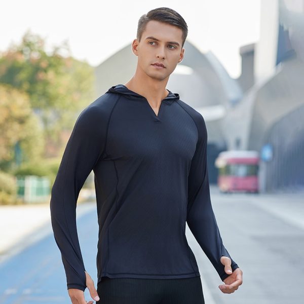 wholesale long sleeve sports top mens