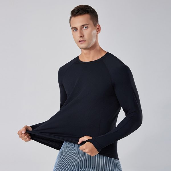 QUICK DRY mens long sleeve sports t shirts