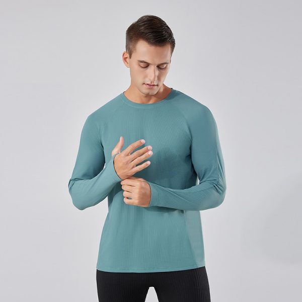 LIGHTWEIGHT mens long sleeve sports t shirts