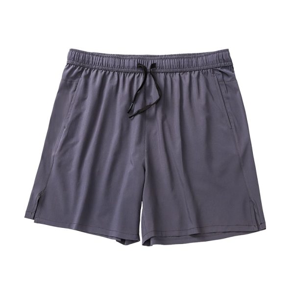 GREY mens quick dry athletic shorts