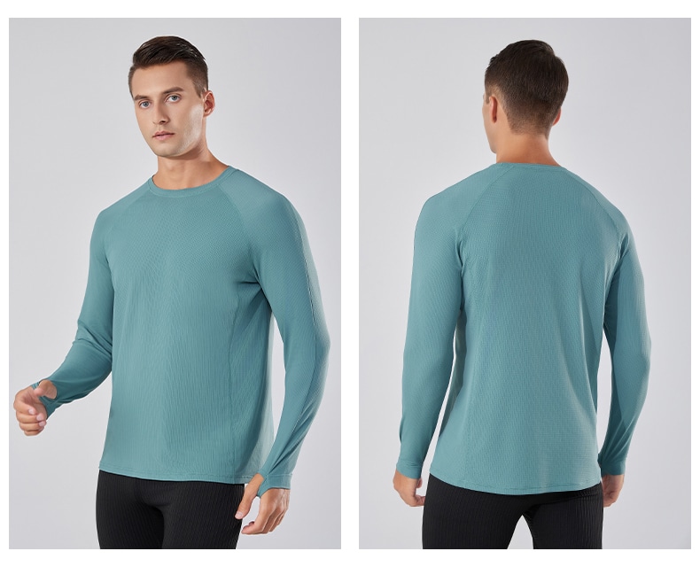 wholesale lightweight mens long sleeve sports t shirts