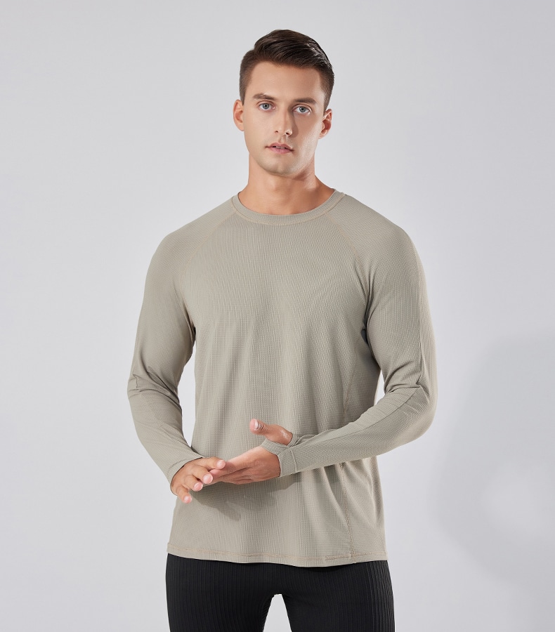 dry fit mens long sleeve sports t shirts