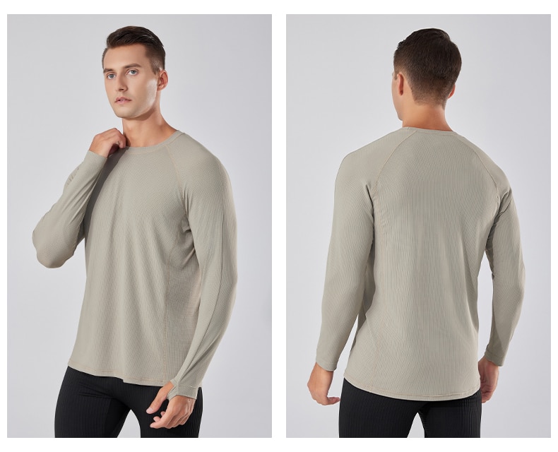 wholesale dry fit mens long sleeve sports t shirts