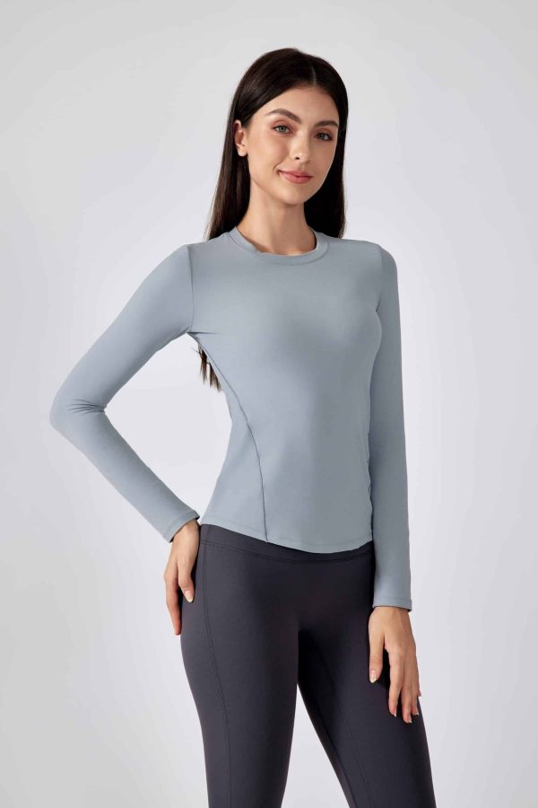 WHOLESALE women's long sleeve yoga shirts