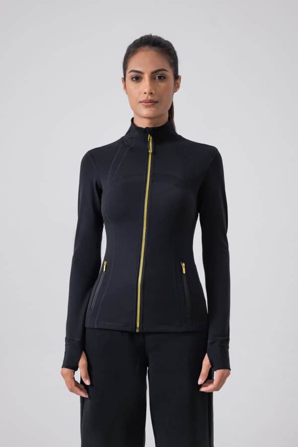 wholesale slim fit yoga jacket