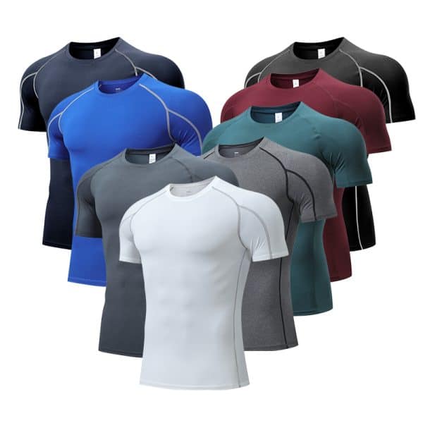 men's compression short sleeve shirt